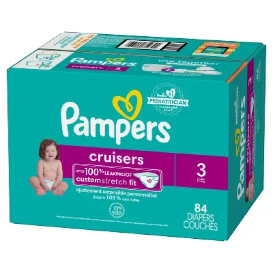 Pampers Cruisers Diapers - (Select Size and Count) image {9}