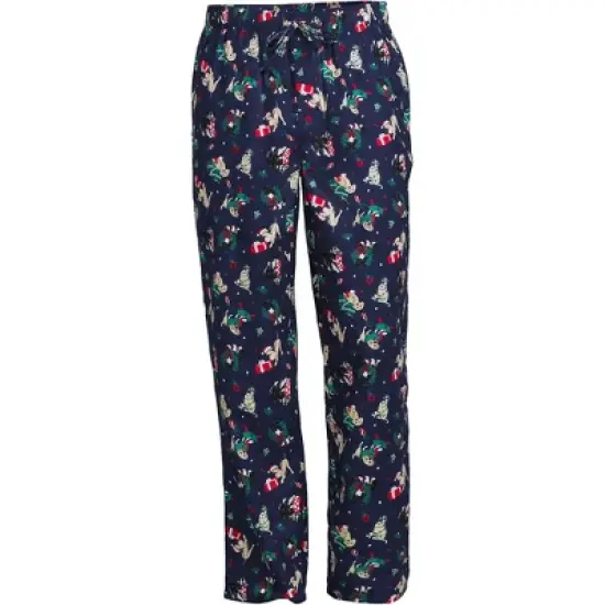 Lands' End Men's Flannel Pajama Pants image {13}