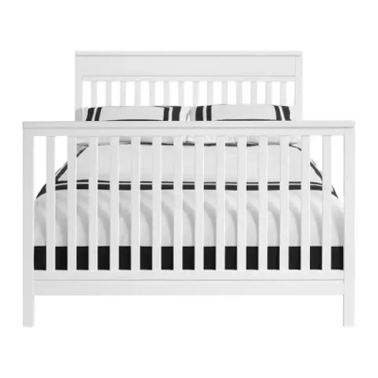 Oxford Baby Castle Hill Conversion Crib - Barn White image {2}