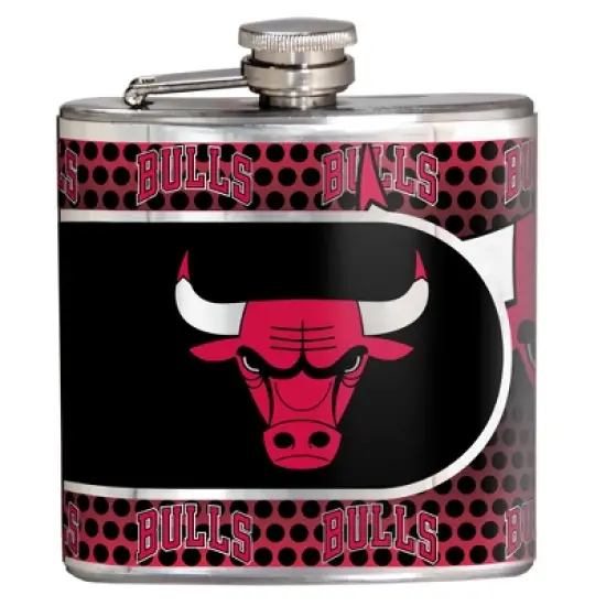 NBA 6oz Stainless Steel Flask image {9}