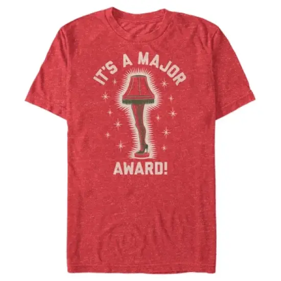 Men's A Christmas Story It&rsquo;s a Major Award Leg Lamp T-Shirt image {4}
