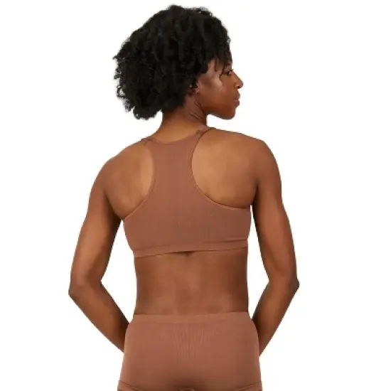 Capezio Women's Seamless Racerback Sports Bra image {1}