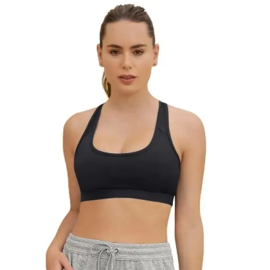 Leonisa  Quick-Dry Racerback Sports Bra - image {5}