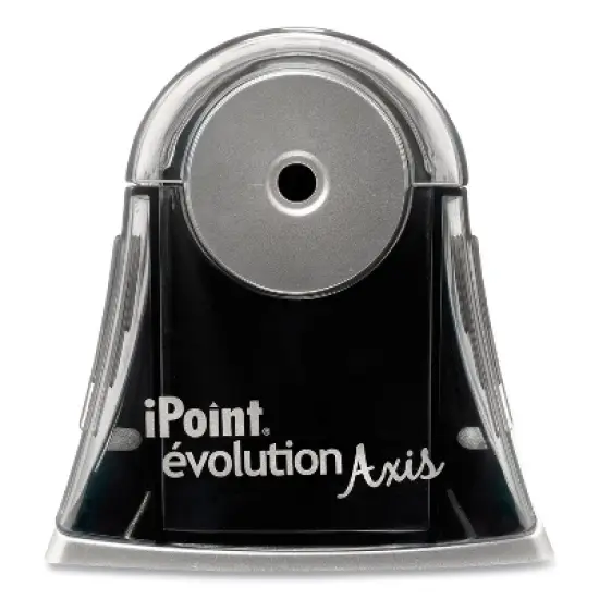 Westcott iPoint Evolution Axis Pencil Sharpener AC-Powered - Black/Silver image {1}