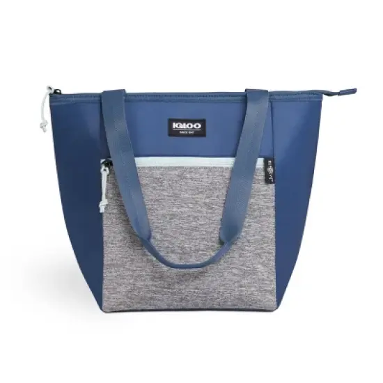Igloo Repreve Active Classic Lunch Bag with Pack In - Blue Sea/Mist image {4}