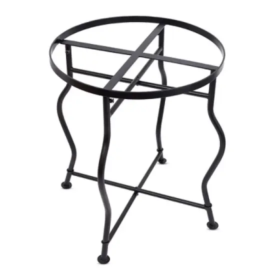 BirdRock Home 19Gal Galvanized Beverage Tub with Stand - Indoor & Outdoor - Silver image {8}