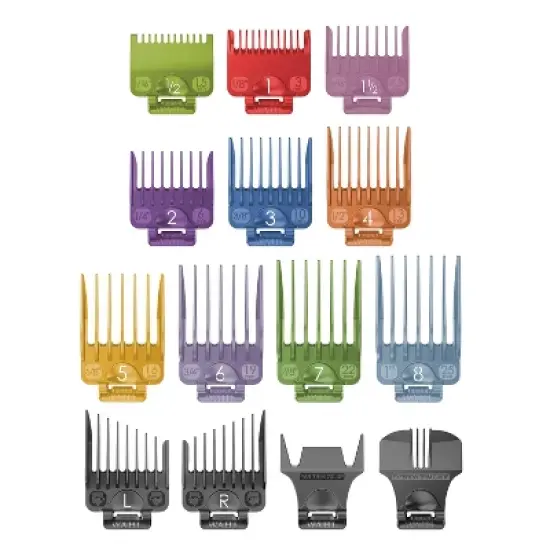 Wahl Color Pro Plus Clipper with Easy Color-Coded Guide Combs - 79752T image {4}