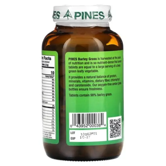 Pines International Barley Grass, 500 Tablets image {2}