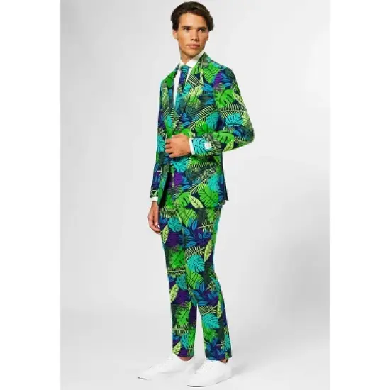 OppoSuits Men's Suit - Juicy Jungle - Multicolor image {3}