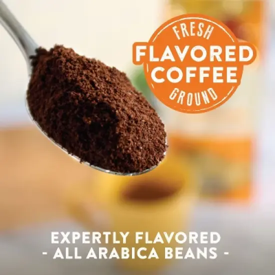 Two Rivers Coffee  Flavored Ground Coffee French Toast,  10 oz Bag, 6 pack image {2}