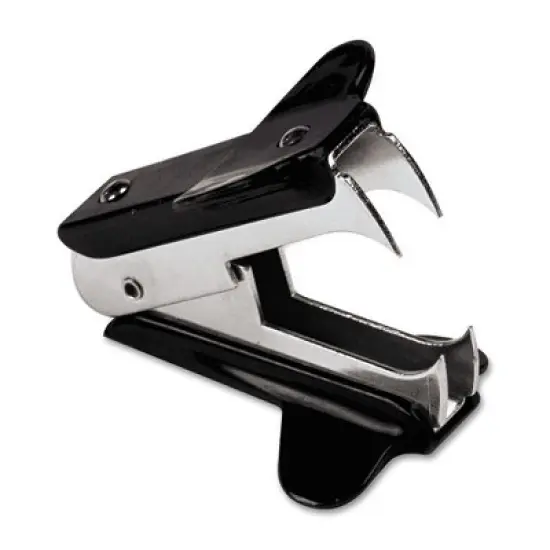 Universal Jaw Style Staple Remover, Black image {1}