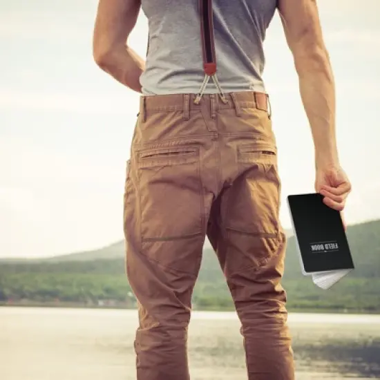 Elan Publishing Company 5 x 8 Field Book Set - Graph Text / Black Cover image {3}