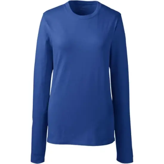 Lands' End School Uniform Women's Long Sleeve Essential T-shirt image {5}