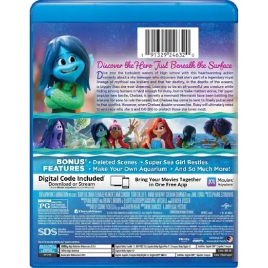 Ruby Gillman, Teenage Kraken (Blu-ray + DVD + Digital) image {2}