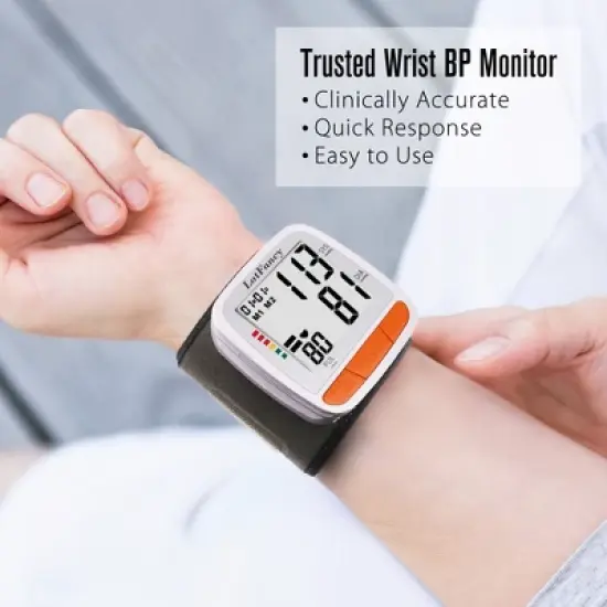LotFancy Wrist Blood Pressure Monitor, BP Monitor with Portable Case image {1}