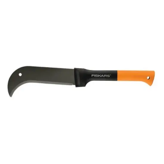 Brush Axe with Safety Sheath - Fixed Handle - Black/Orange image {3}
