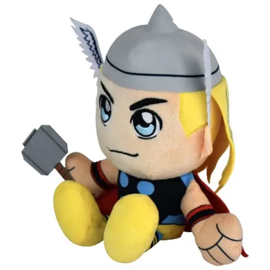 Bleacher Creatures Marvel Thor 8" Kuricha Sitting Plush- Soft Chibi Inspired Toy image {1}