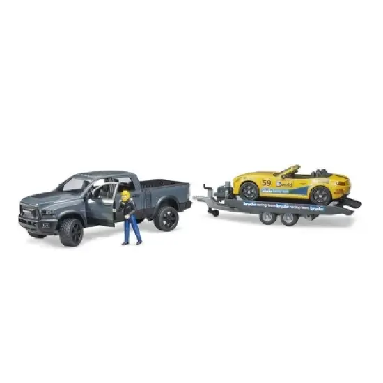 Bruder RAM 2500 Power Wagon with Roadster Racing Team image {6}