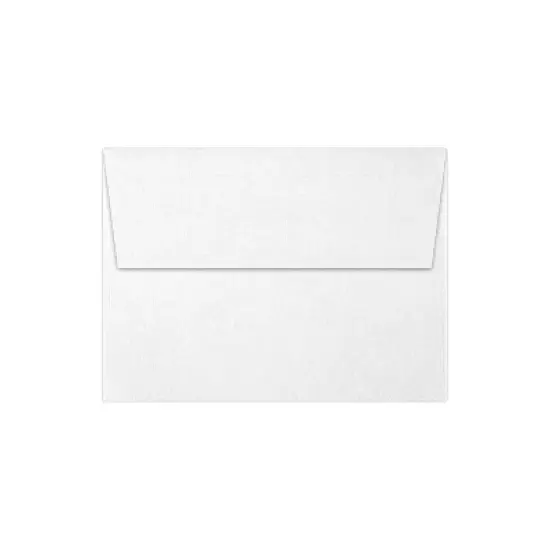 LUX A6 Invitation Envelopes (4 3/4 x 6 1/2) 50/Pack White Linen (4875-WLI-50) image {1}