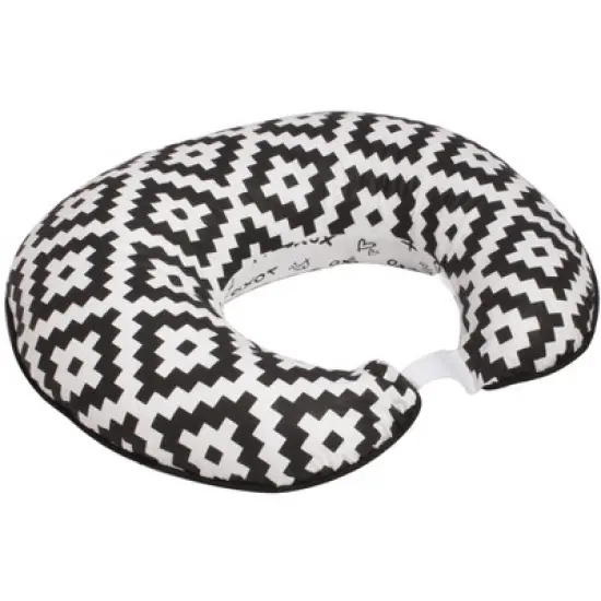 Bacati - 3 pc Love Aztec Print Black Hugster Feeding & Infant Support Nursing Pillow image {7}
