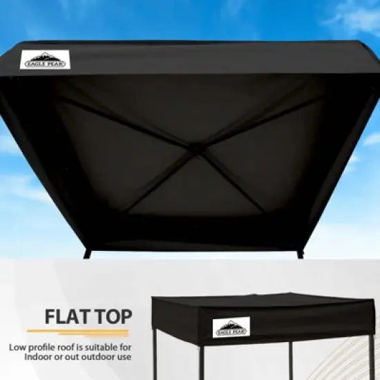 EAGLE PEAK 4x4 Pop Up Canopy, Portable Privacy Changing Room Photoshoots image {5}