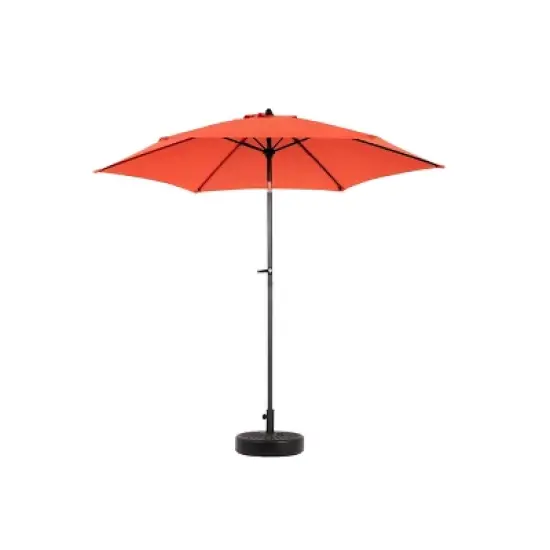 Cesicia 9FT Outdoor Patio Umbrella with Push Button Tilt and Crank (Base Not Included) image {15}