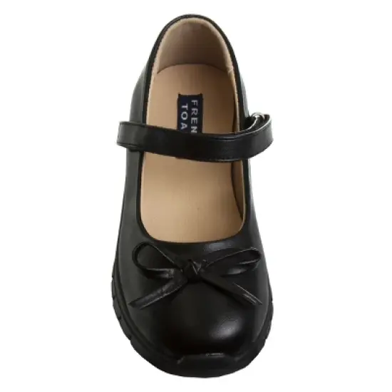 French Toast Girls Hook and loop School Shoes. (Little Girls-Big Girls) image {9}