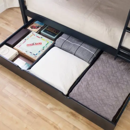 Ulysses Bunk Beds with Trundle Blue - South Shore image {4}