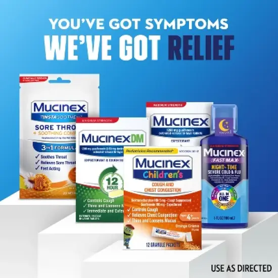 Mucinex Children's Cough & Chest Congestion Medicine - Orange Creme Mini Melts - 12 ct image {7}