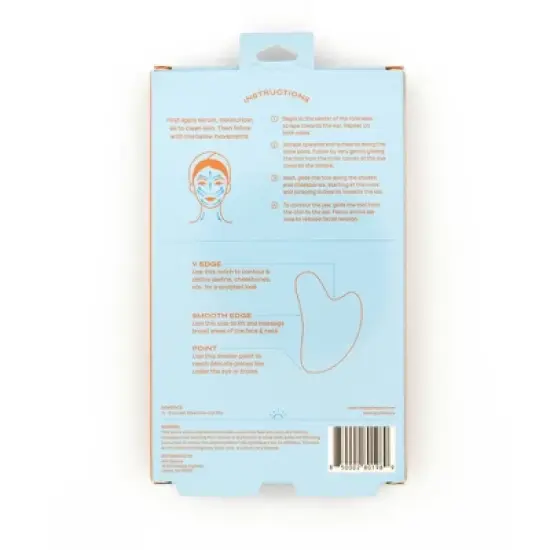 Mei Apothecary Stainless Steel Glow Skincare Gua Sha Tool image {3}