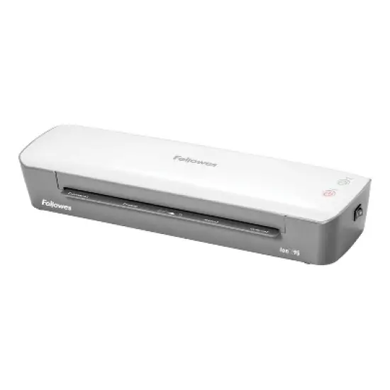 Fellowes&reg; Ion&trade; 95 Personal Themal Laminator with Pouch Starter Kit, 9.5 In., Gray/White image {11}