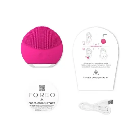 FOREO LUNA mini 2 Silicone Dual-Sided Facial Cleansing Brush image {3}