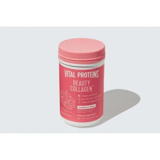 Vital Proteins Beauty Collagen Strawberry Lemon Dietary Supplements - 9.6oz image {3}