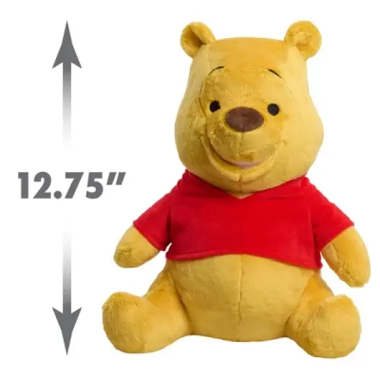 Disney Pooh Plush: Character Bear Stuffed Animal, Polyester Material image {2}