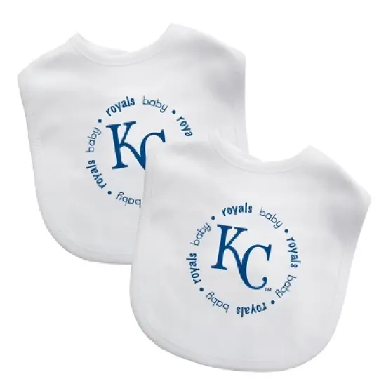 MLB Kansas City Royals 2pk Bib Set image {1}