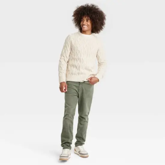 Men's Cable Knit Pullover Sweater - Goodfellow & Co&trade; image {2}