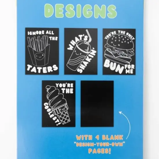 Scratch Art Book Food Craft Activity Kit - Bullseye's Playground&trade; image {2}
