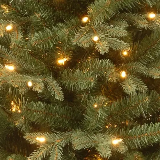 4' Prelit Evergreen Artificial Christmas Tree in Burlap Bag Clear Lights - National Tree Company image {2}