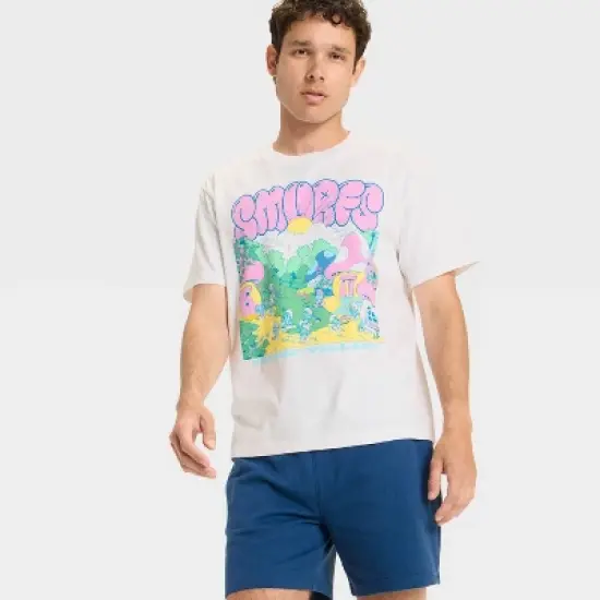 Men's Smurfs Graphic T-Shirt - Original Use&trade; White image {1}