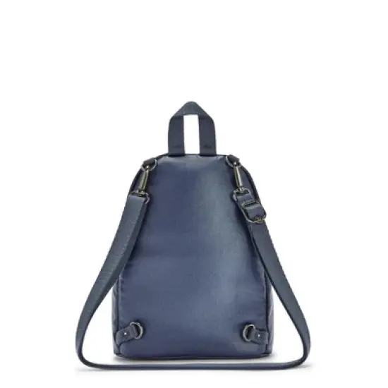 Kipling Delia Compact Metallic Convertible Backpack image {3}