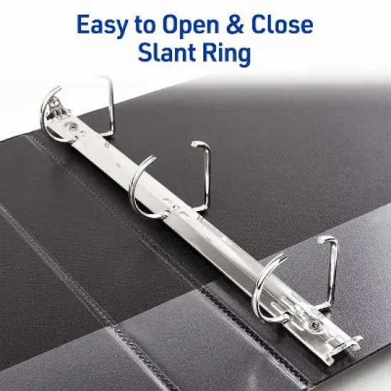 Avery Durable View 1.5" Binder, Black Binder (17021) image {2}