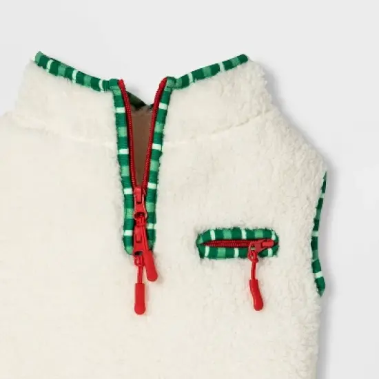 Gingerbread Playhouse Cat and Dog Fleece - Wondershop&trade; Cream image {3}