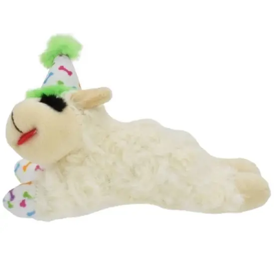 Multipet Birthday Lamb Chop Dog Interactive Plush Toy image {2}