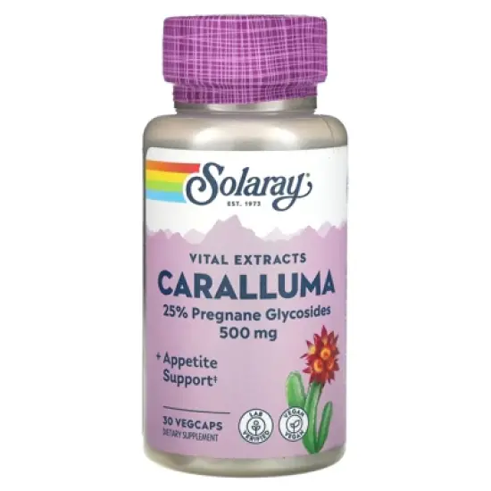 Solaray Cataluna Aerial Extract 500 mg VCapsules, 30 Count image {4}