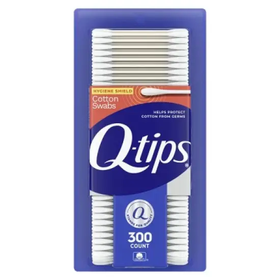 Q-Tips Antimicrobial Cotton Swabs - 300ct image {9}