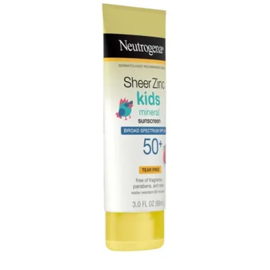 Neutrogena Sheer Zinc Kids Sunscreen Lotion - SPF 50 - 3 fl oz image {4}