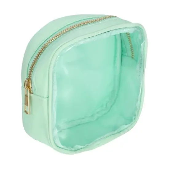Unique Bargains Waterproof Clear Mini Makeup Bag 1 Pc image {7}