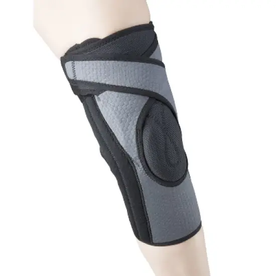 OTC Knee Support, Patella Uplift, Spiral Stays, Airmesh, Select Series, Grey image {3}