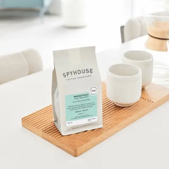 Spyhouse Coffee Roasters Moonstruck Organic Blend Medium Roast Coffee &ndash; 10oz image {2}