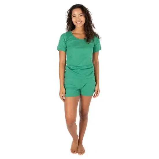 Leveret Womens Two Piece Short Cotton Pajamas image {12}